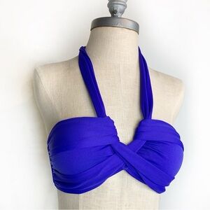 Seafolly Halter Bikini Top USA Size 4 NWT Swimwear - Classic Chic Style